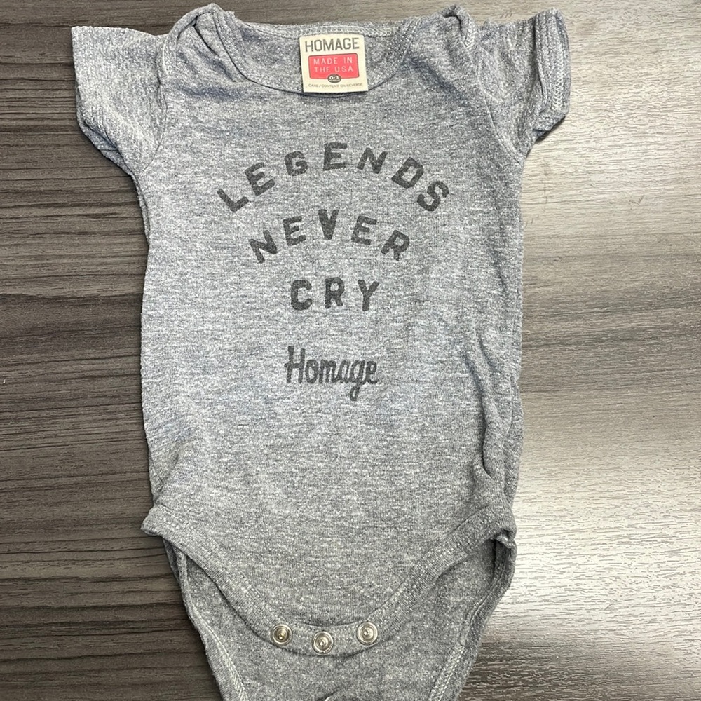 Homage Legends Never Die Onesie